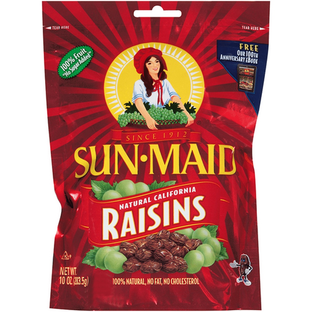 【☆RAISINS☆】 Sun-Maid Raisins (Pack of 6) - Walmart.com