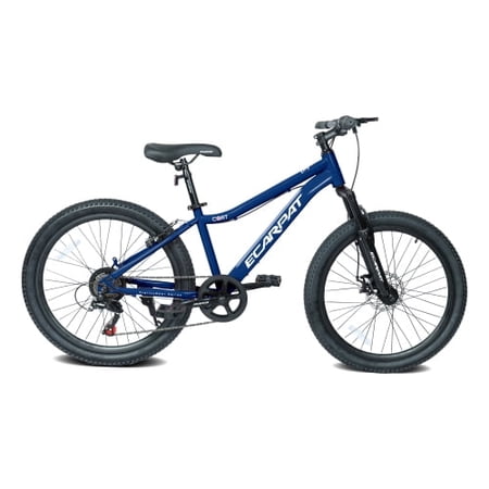 RAISTYW 24 inch Mountain Bike Fits Riders 51" - 59", 7-Speed Mountain Bicycles for Men with Daul Disc Brake, Front Suspension