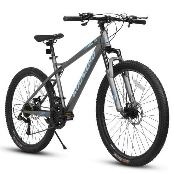 RAISTYW 26" Mountain Bike for Adults, 21-Speed Carbon Steel Bicycle with Disc Brake and Suspension Fork, MTB Bicycle Men/Women for Age 15+Years Height  5'5" - 5'10", Blue