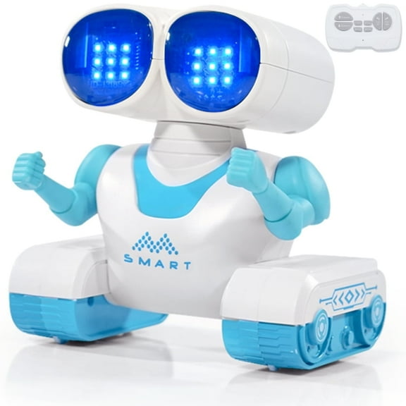 Raistyw RC Robot Toys, Remote Control Robot Toys for Kids, Intelligent Programmable RC Smart Robot with Walking Singing Dancing