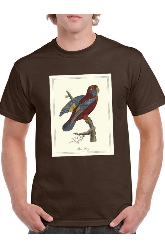 Raja Lory T-Shirt Men -Sydenham Edwards Designs, Male 3X-Large