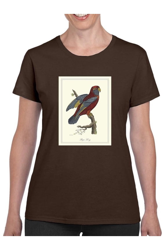 Raja Lory T-Shirt Women -Sydenham Edwards Designs, Female 4X-Large