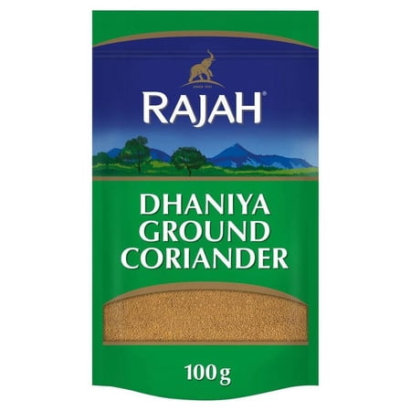 Rajah Dhaniya Ground Coriander 100G, Imported from Britain