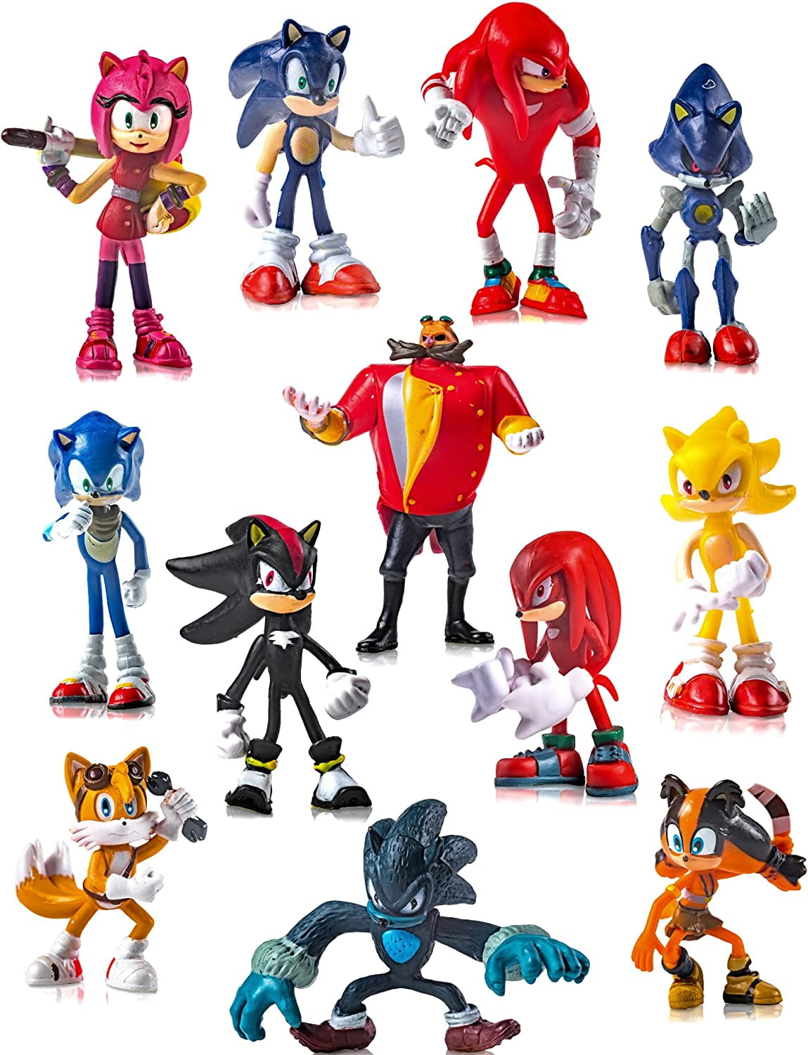  Sonic The Hedgehog Mini Figure 2.5 inch - Packaging May Vary - Metal  Sonic : Toys & Games