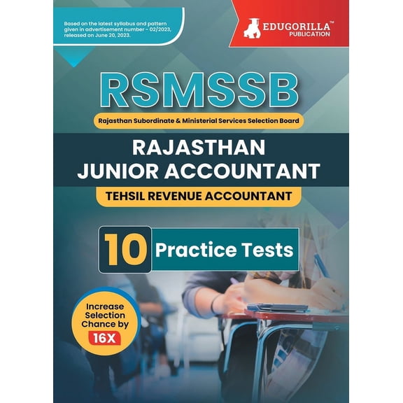 Rajasthan Junior Accountant & Tehsil Revenue Accountant Exam 2023 Conducted by Rajasthan Staff Selection Board (RSMSSB) , (Paperback)