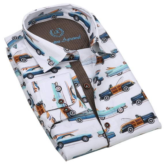 Rajiva Agrawal: Men's Havana Club Shirt (Color: Printed, Size: Large)