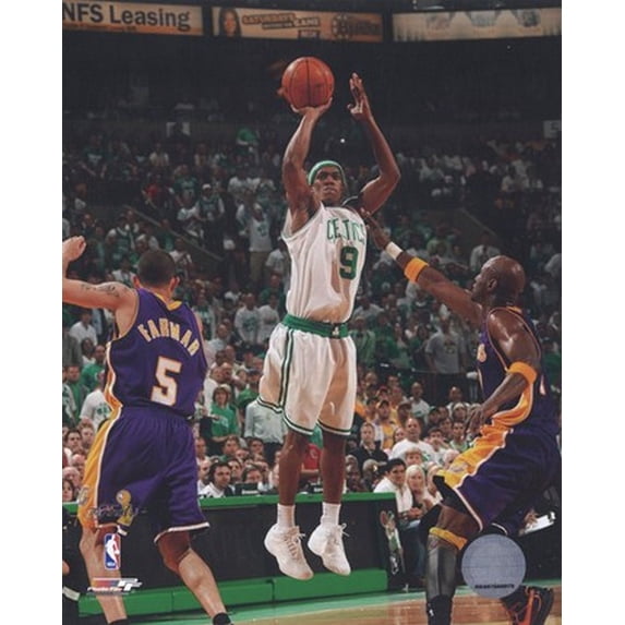 Rajon Rondo, Game 1 of the 2008 NBA Finals Action #3 Sports Photo