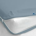 thumbnail image 1 of Rajveer Textile Twin-Xl Size Zipper Fitted Sheet 18" Inch Deep Pocket - Soft Microfiber Bottom Sheet- Shrinkage and Fade Resistant -1 Fitted Zipper Mattress Cover Light Blue Color, 1 of 3