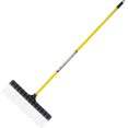 thumbnail image 1 of Rake 55-inch Lightweight Fiberglass Handle, 21-inch Head, Durable Steel Tines for Gardening, De-Thatching or Professional Landscaping, 1 of 9