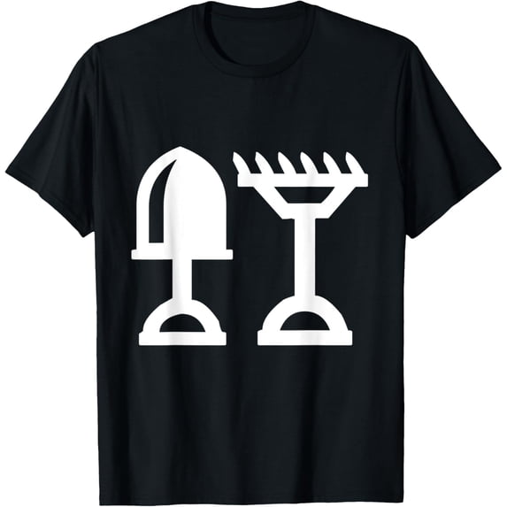 Rake And Shovel Gardening Tools T-Shirt