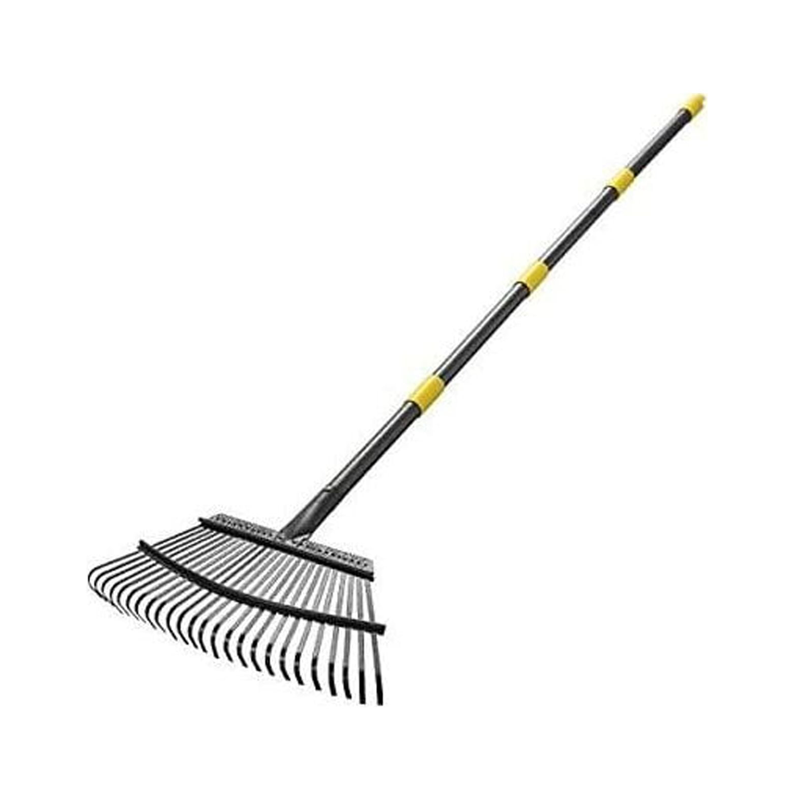 Rake for LeavesHeavy Duty Garden Leaf Rake for Lawns65” Long 18” Wide