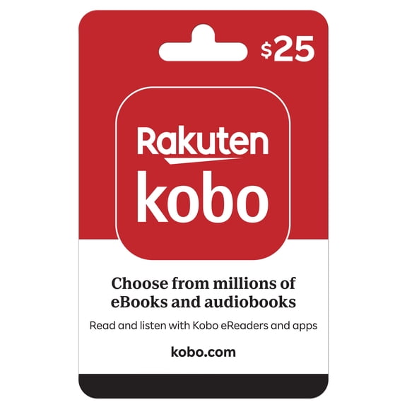 Rakuten Kobo $25 Gift Card [Digital]
