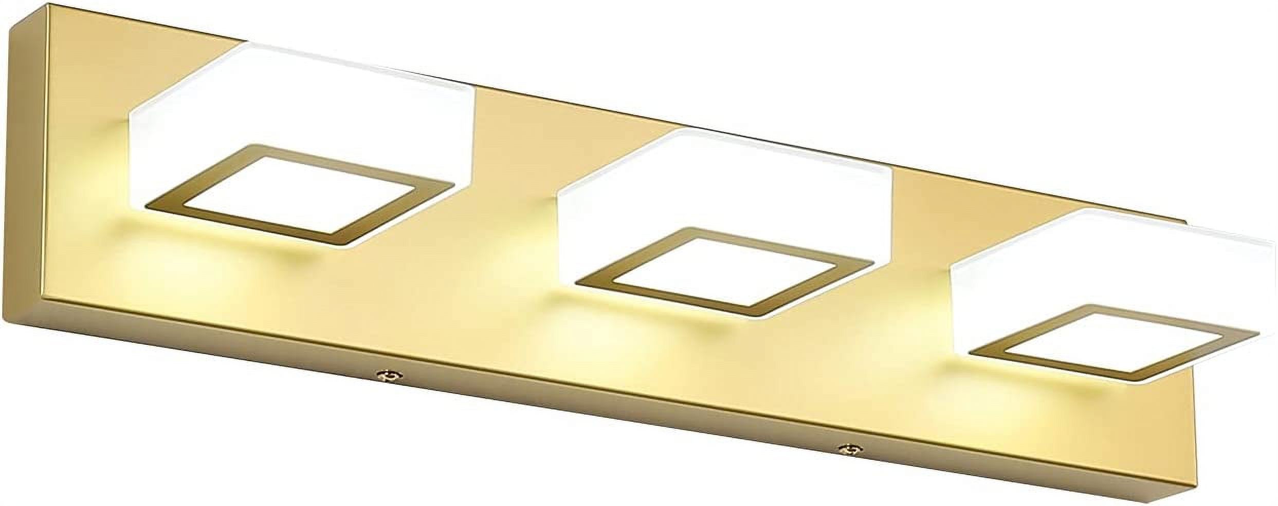 Ralbay Modern LED Vanity Lights 4T Bathroom Lighting Fixtures Over