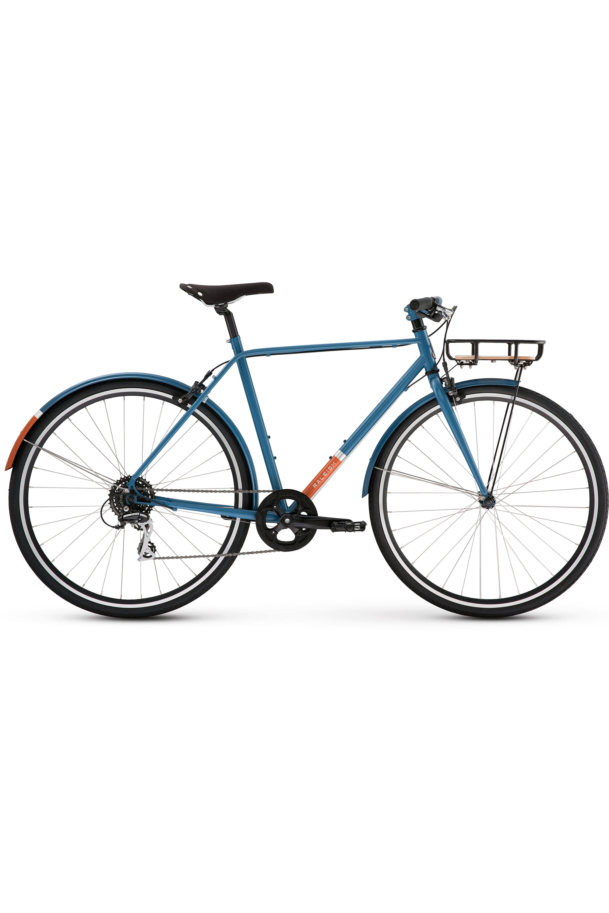 Raleigh Carlton 8-Speed Bicycle700c Wheels Blue Small 52cm