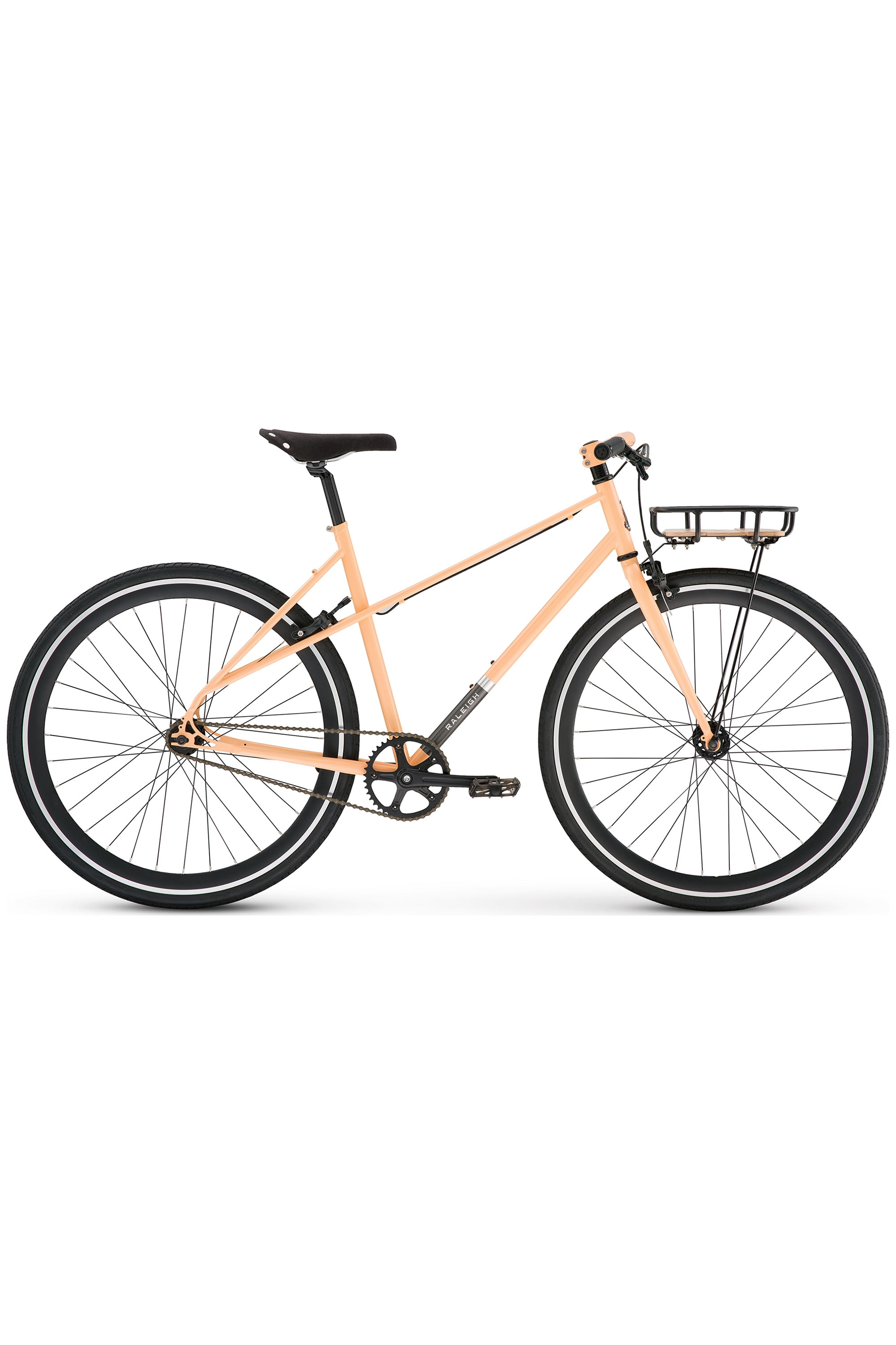 Raleigh Carlton Mixte Single Speed 700c Small 56cm Coral Pink - Main Image