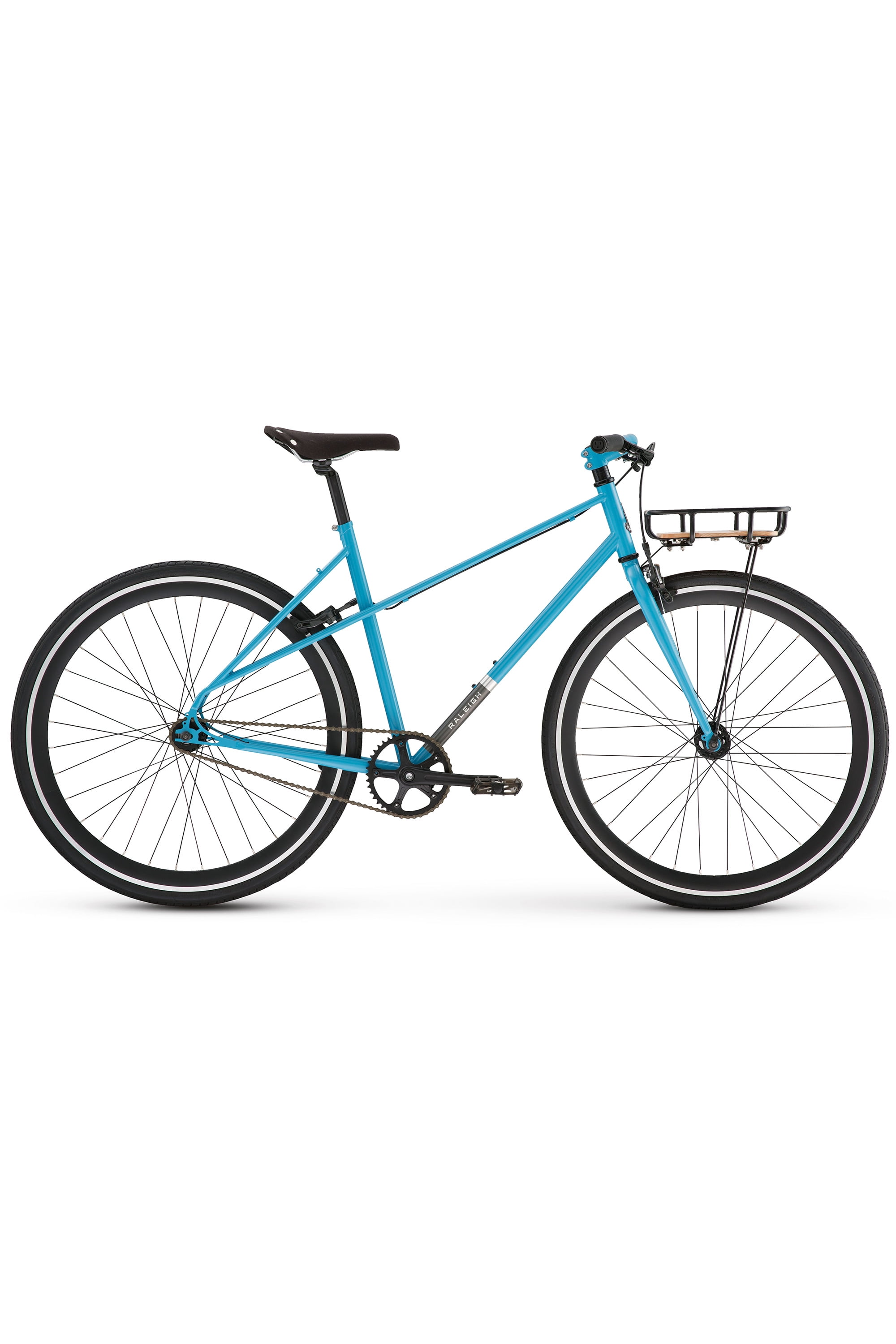 Raleigh Carlton Single Speed Mixte Womens Large 56cm Blue Bicycle