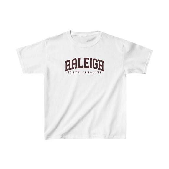 Raleigh North Carolina NC Trip Kids Shirt Gifts Youth Tee Tshirt