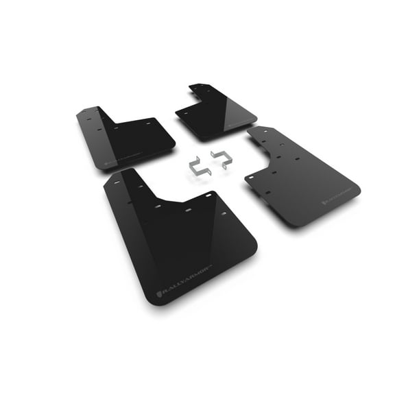 Rally Armor 23-25 Ford Ranger Raptor Black UR Mud Flap Grey Logo