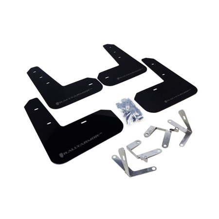 Rally Armor for 13+ Subaru BRZ / 13+ Scion FR-S UR Black Mud Flap w/ Grey Logo Fits select: 2013-2016 TOYOTA SCION FR-S