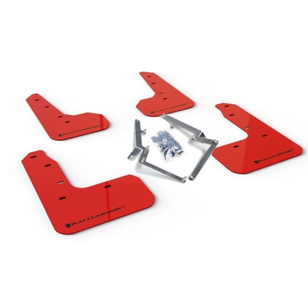 Rally Armor for 17-19 Honda Civic Sport Touring Red UR Mud Flap w/ Black Logo
