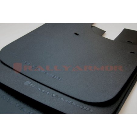 Rally Armor for 1993-2001 Subaru Impreza Basic Black Mud Flap w/ Black Logo