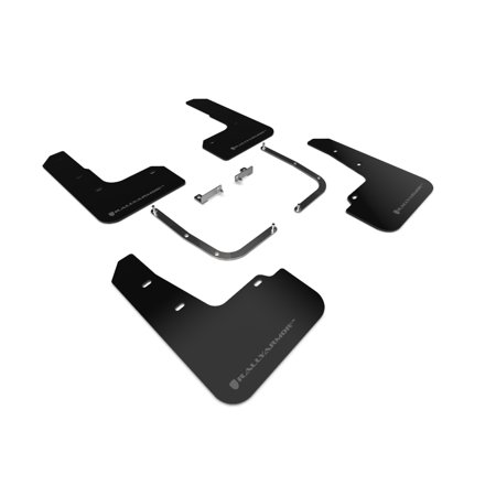 Rally Armor for 2019+ Veloster Turbo R-Spec UR Black Mud Flap w/ Dark Grey Logo