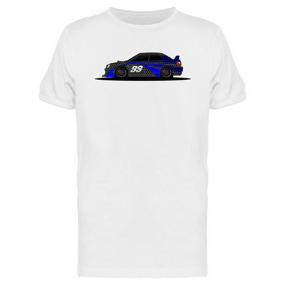 Rally Car T-Shirt Men -Image by Shutterstock, Male Small