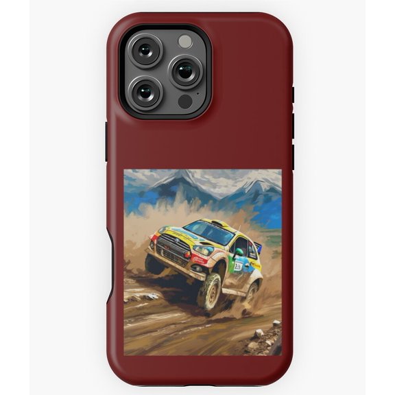 Rally Fury Mountain Bound Adventure M1536 Phone Case for iPhone 17 16 15 14 13 12 11 Pro Max