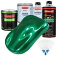 thumbnail image 1 of Rally Green Metallic Prem Quart Kit Low VOC URETHANE BASECOAT Auto Paint Kit, 1 of 6