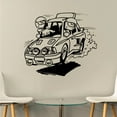 thumbnail image 1 of Rally Racer Cartoon Decal - 36 Inches, 1 of 1