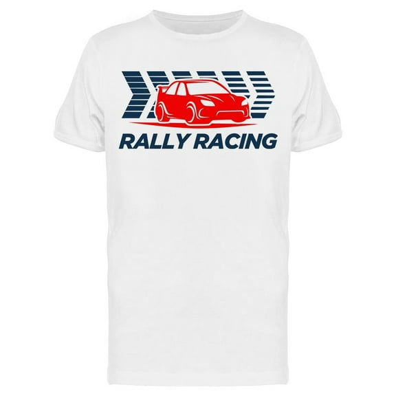 Rally Racing Logo T-Shirt Men -Image by Shutterstock, Male x-Large