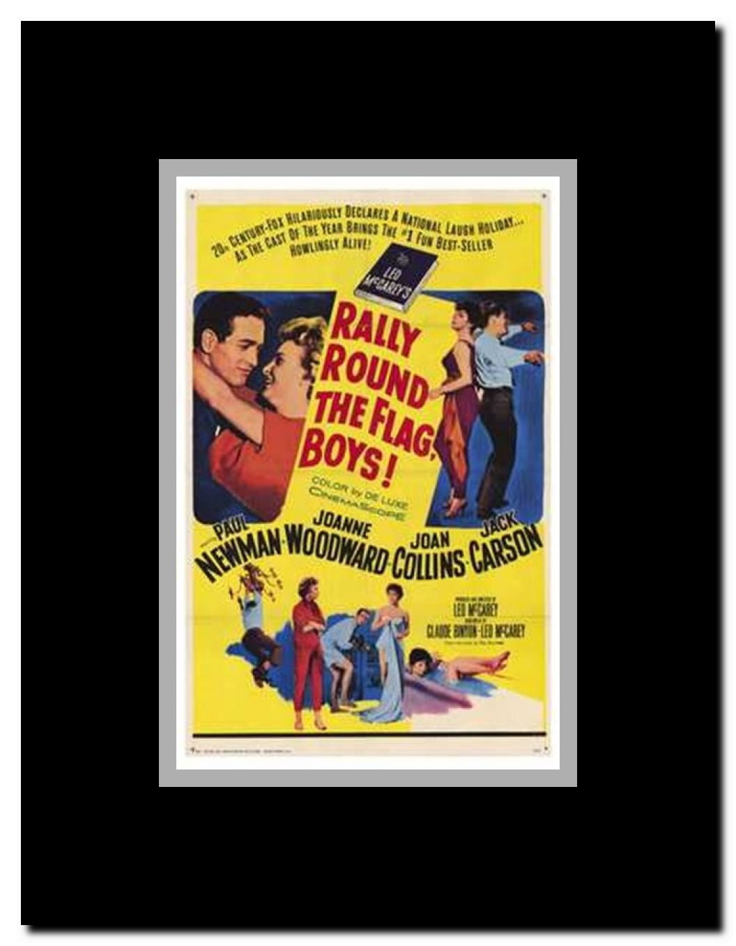 Rally 'Round the Flag Boys! Framed Movie Poster