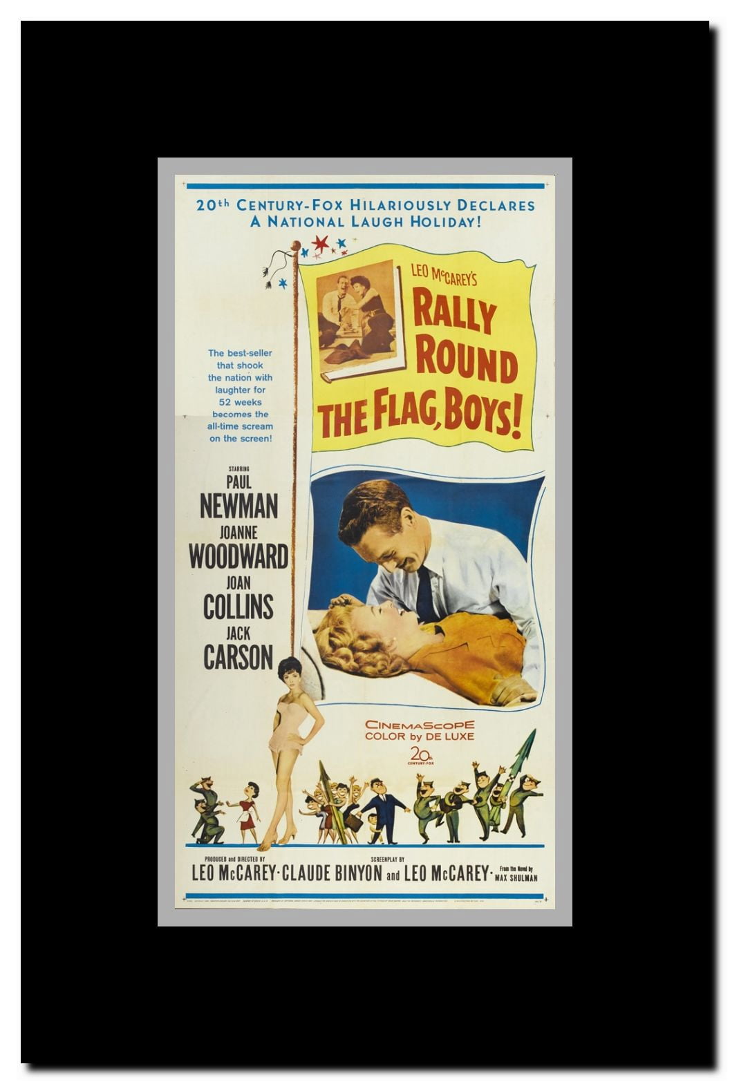 Rally Round the Flag Boys! Framed Movie Poster