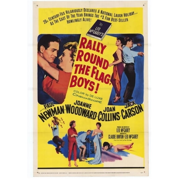 Rally 'Round the Flag Boys! Movie Poster Print (27 x 40) - Item # MOVIF7427