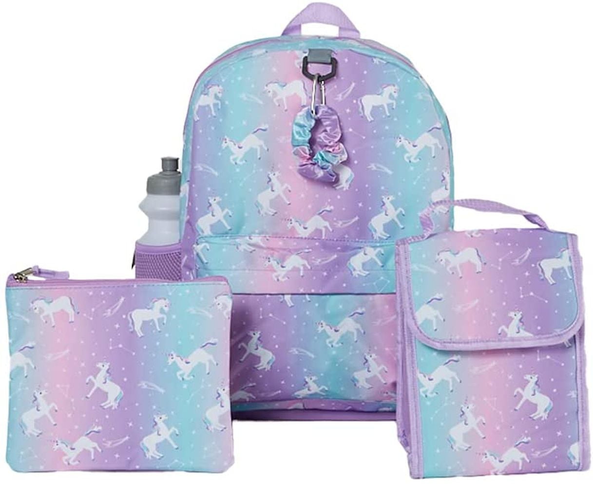 Personalised Lunch Bag Unicorn School Girls Kids Cooler Box With Strap Gift  PL16