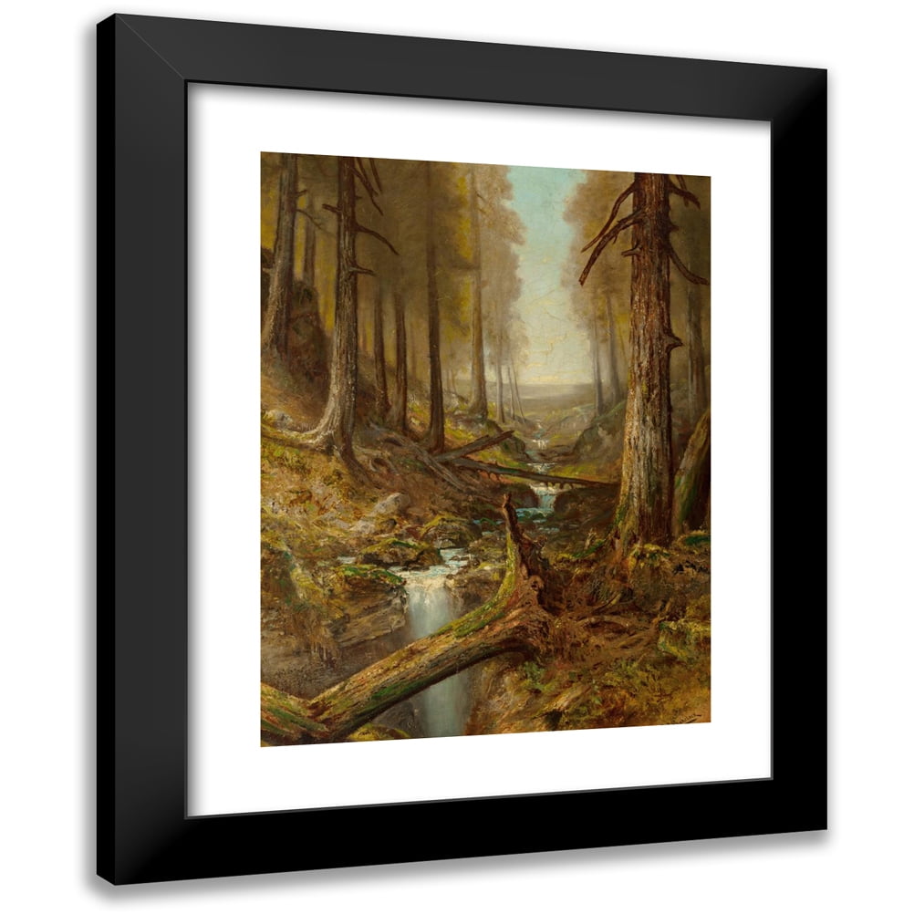 Ralph Albert Blakelock 19x24 Black Modern Framed Museum Art Print ...