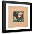 thumbnail image 1 of Ralph Barton 20x22 Black Modern Framed Museum Art Print Titled - Bat (Program) (1922), 1 of 5