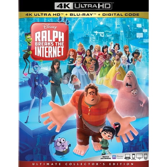 Pre-Owned Ralph Breaks The Internet: Wreck-It Ralph 2 (Blu Ray) (Good)