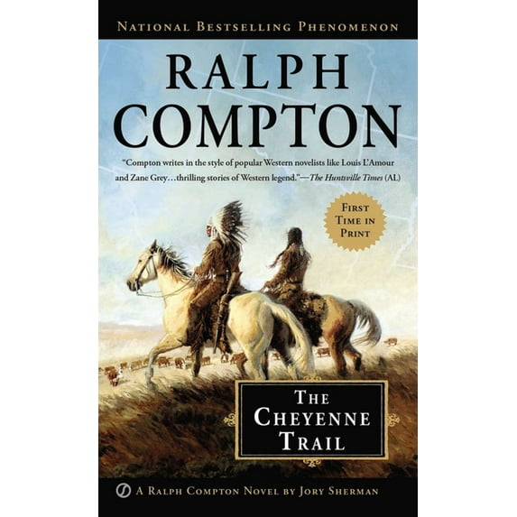 Ralph Compton Western The Cheyenne Trail, (Paperback)
