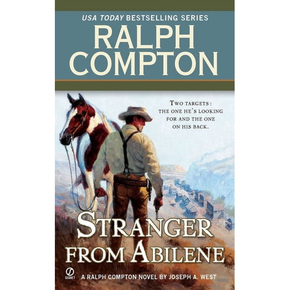Pre-Owned Ralph Compton Western The Stranger from Abilene, (Paperback)