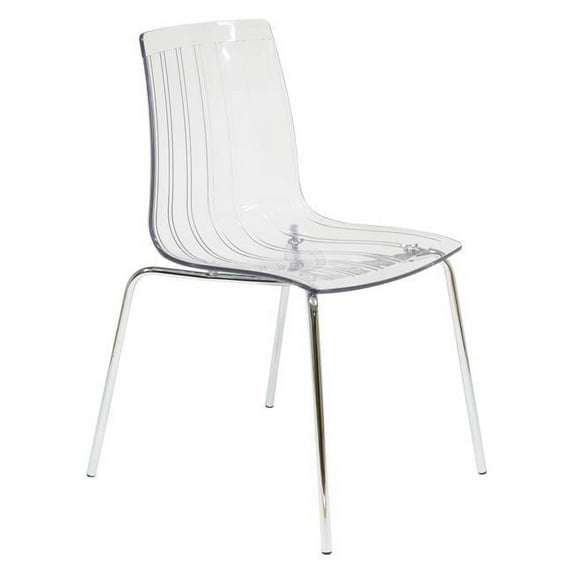 Ralph Dining Chair, Clear