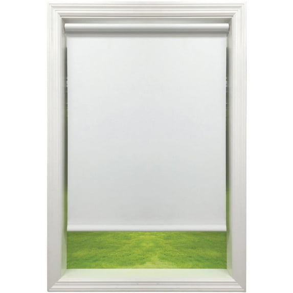 Ralph Friedland & Brothers 6 mil Light Filtering Window Shade White - 37 x 78 in.