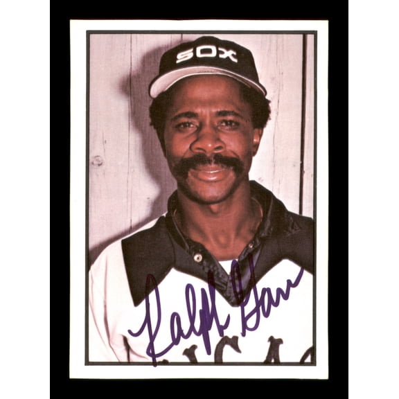 Ralph Garr Autographed 1978 SSPC Card #155 Chicago White Sox SKU #204539