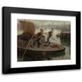 thumbnail image 1 of Ralph Hedley 18x15 Black Modern Framed Museum Art Print Titled - Working on the Tyne, Newcastle (1905), 1 of 5