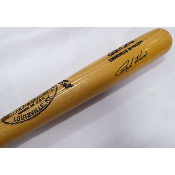 Ralph Kiner Autographed Louisville Slugger Bat Pittsburgh Pirates Game Model Beckett BAS QR #BK44608