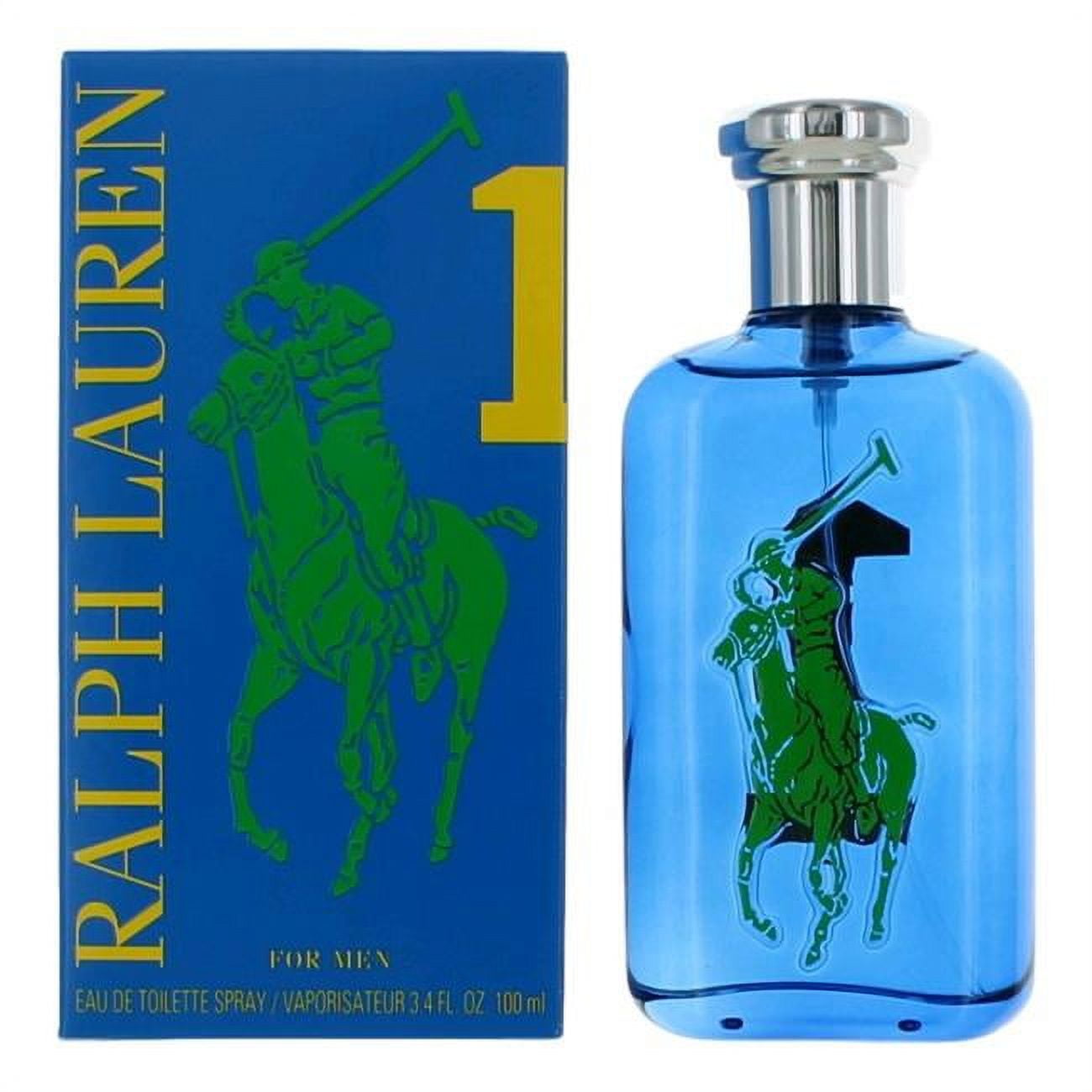 Ralph Lauren 3.4 oz No.1 Polo Big Pony Blue Eau De Toilette Spray for Men  by Ralph Lauren