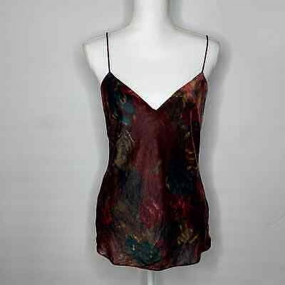 Ralph Lauren BLACK MULTI Women's Velvet Camisole, US 14