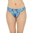 thumbnail image 1 of Ralph Lauren BLUE Bandana Paisley Printed Hipster Swim Bottoms, US 4, 1 of 3