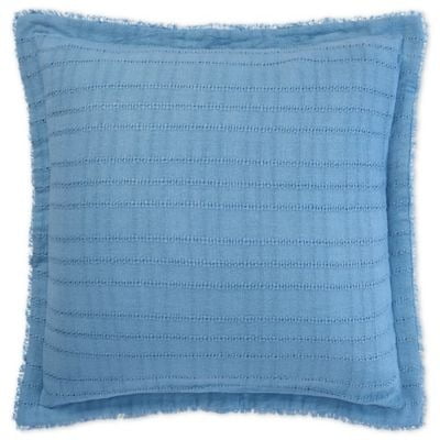 Ralph Lauren BLUE Lucie Open-Weave Decorative Pillow, 20 X 20
