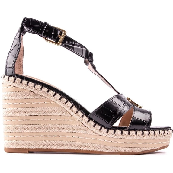 Ralph Lauren Black Polyester Sandal